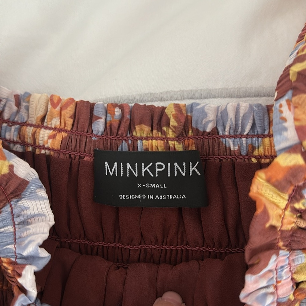 MINKPINK Serena Shirred Blouse - Picture 7 of 7